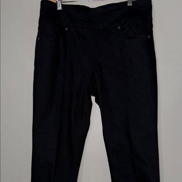 Jag Jeans High Rise Skinny Pants - Sleek Black - Picture 5 of 11